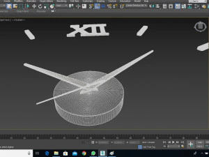 wall clock 3D Model