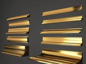 ornament frame no 1 3D Model