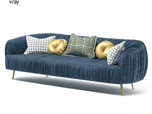 sofa rok 05 Modello 3D