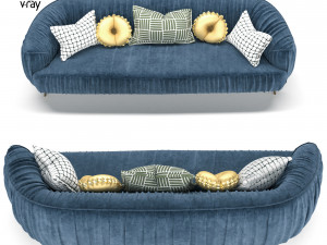 sofa rok 05 3D Model