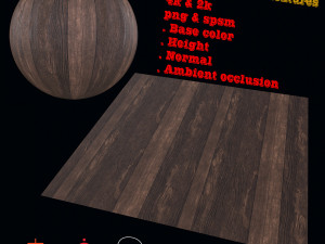 4 wood smart material and pbr texture Texturas CG
