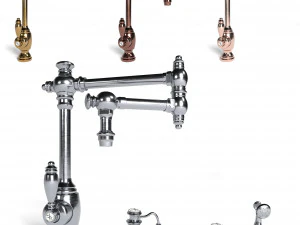 waterstone kitchen faucet set 3D Model