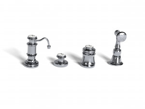 waterstone kitchen faucet set 3Dモデル