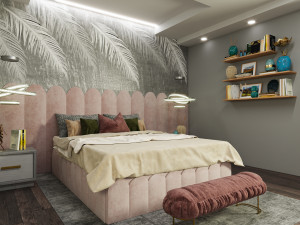 Bedroom Set 3D 모델