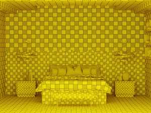 Bedroom Set 3D 모델