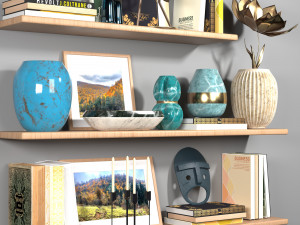 Bedroom Set 3D 모델