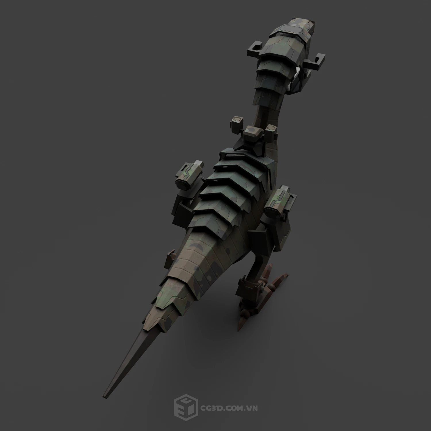 dinosaurrobo 3D Model .c4d .max .obj .3ds .fbx .stl .blend