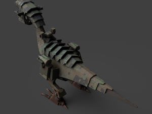 dinosaurrobo 3Dモデル