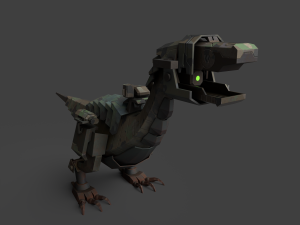 dinosaurrobo 3Dモデル