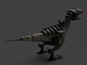 dinosaurrobo 3Dモデル