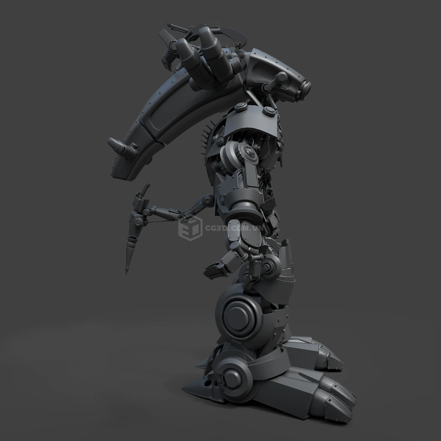 robot fizza Modello 3D .c4d .max .obj .3ds .fbx .stl .blend 