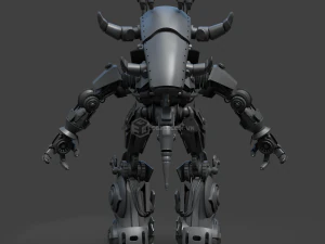 robot fizza Modello 3D