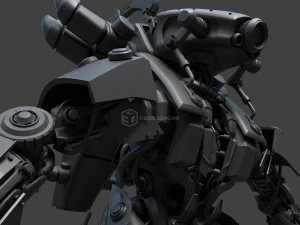 robot fizza Modello 3D