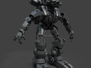 robot fizza Modello 3D