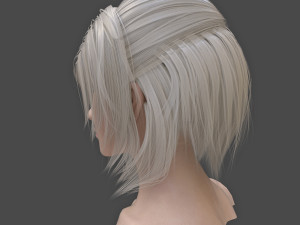 girl head 3Dモデル