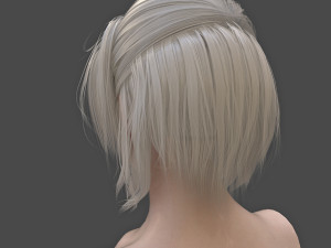 girl head 3Dモデル