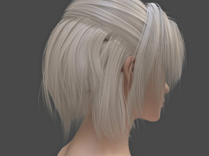 girl head 3Dモデル