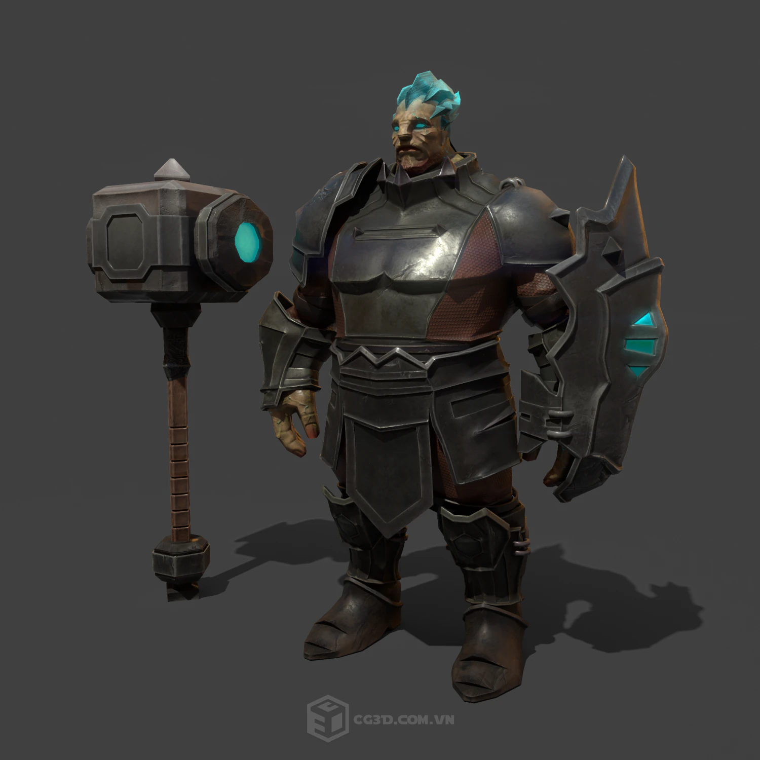 hammer 3D Model .c4d .max .obj .3ds .fbx .stl .blend 