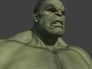 hulk 3D 모델