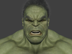 hulk 3D 모델