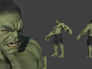 hulk 3D 모델