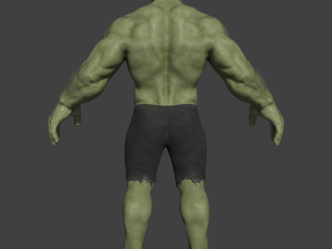 hulk 3D 모델
