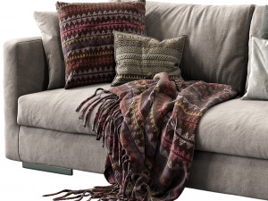 flexform sofa magnum 3D 모델