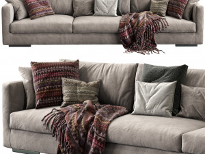 flexform sofa magnum 3D 모델