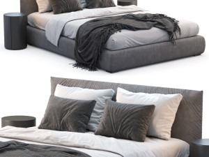 meridiani bed scott 3D Model