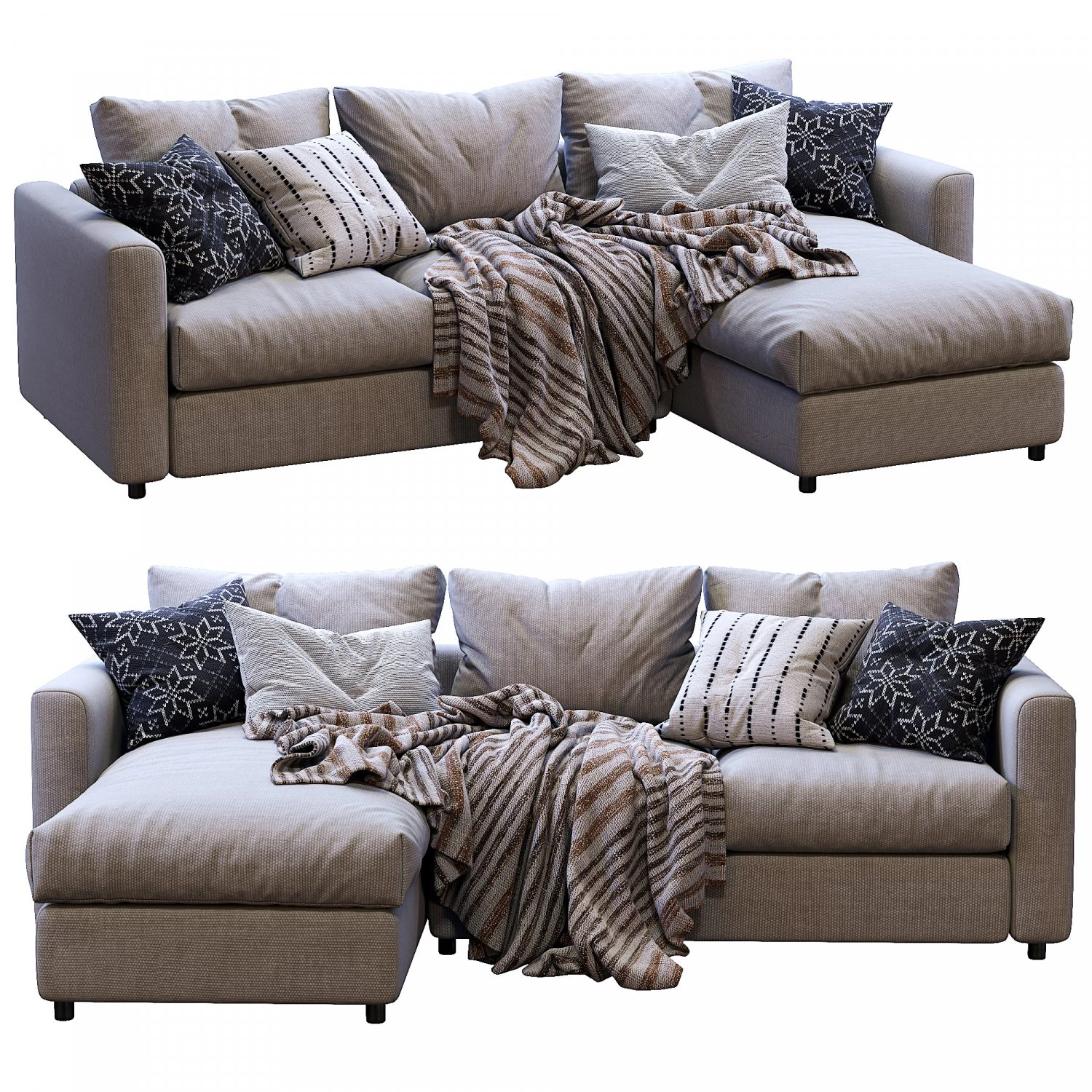 ikea vimle 3D Model .c4d .max .obj .3ds .fbx .stl .blend 