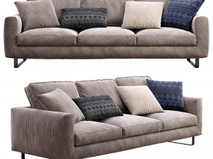prostoria sofa elegance 3D Model