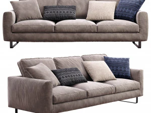 prostoria sofa elegance 3D Model