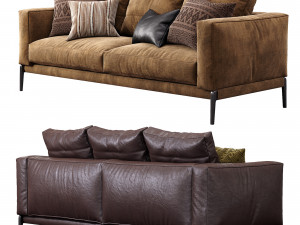 flexform sofa romeo 3D-Modell