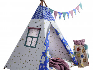 wigwam 011 Modelo 3D