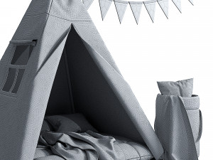 wigwam 011 Modelo 3D