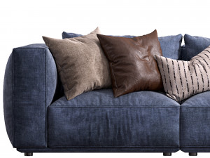 sofa marechiaro by arflex Model 3D