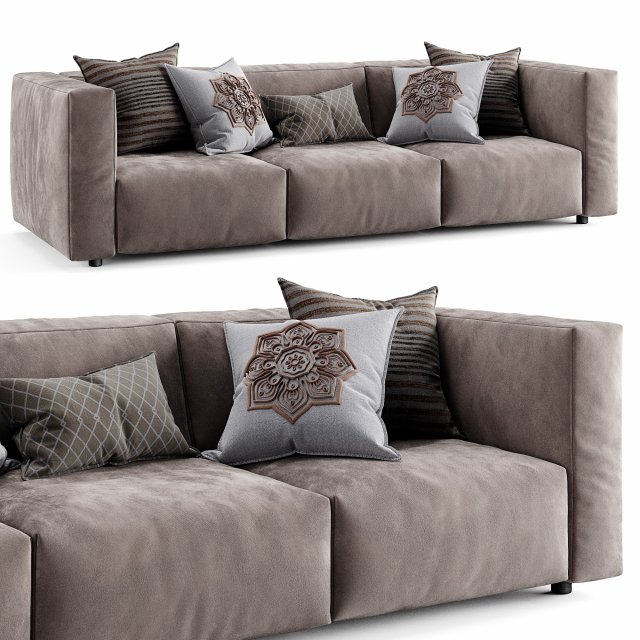 prostoria sofa match 3D-Modell .c4d .max .obj .3ds .fbx .stl .blend 