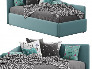 bonaldo lits simples titti 1 Modèle 3D