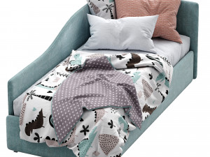 bonaldo single beds titti 4 Modèle 3D
