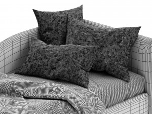 bonaldo single beds titti 4 Modèle 3D