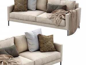 interface sofa luca 3D Model