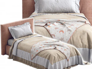 molinero de cama individual flexteam Modelo 3D