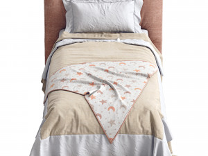 flexteam single bed miller 3D मॉडल