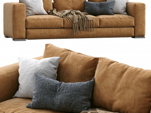 sofa arthur by jesse 3D Модель