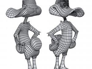 daffy duck Modèle 3D