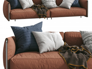 sofa edmond by flexform 3D मॉडल
