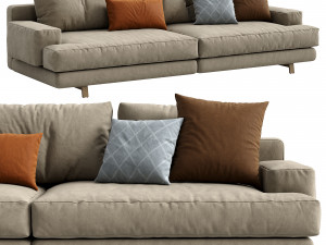 marmont sofa by papadatos 3D मॉडल