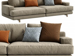 marmont sofa by papadatos 3D Model