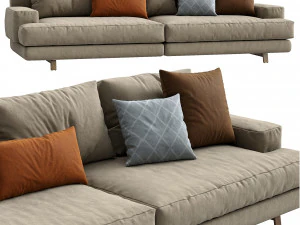 marmont sofa by papadatos 3D Model