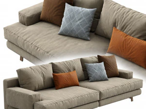 marmont sofa by papadatos 3D Model